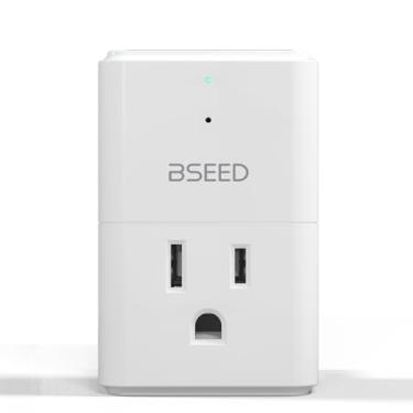 Imagem de BSEED Protetor De Surto Tomada Única 1875 W [Listado Pela Etl], Miniprotetor Para Geladeiras, Pcs, Tvs, Xbox Series X, Ps5 E Eletrodomésticos, Parede Com Indicadores Led, 15 A, 1 Pacote