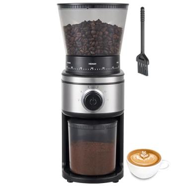 Imagem de AYCHIRO Moedor De Café, Elétrico Cônico Com 30 Níveis Moagem Para 2 A 12 Xícaras, Moinho Ajustável Uso Doméstico
