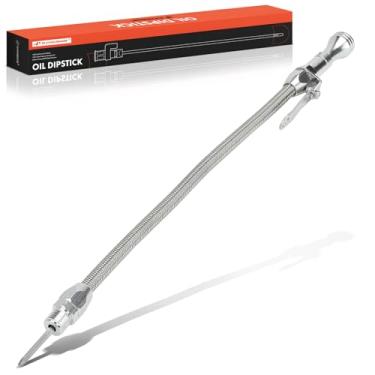 Imagem de A-Premium Vareta De Nível Óleo Motor Compatível Com Motores Sb Ford 289, 302, 351W E Bb 429-460, 429460, 18,31", Flexível Aço Inoxidável