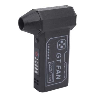 Imagem de Soprador de ventilador turbo de alta velocidade de Cffuvros 200w, motor sem escova de 140.000 rpm com fluxo de ar de 53m/s, espanador de ar portátil recarregável para teclado,
