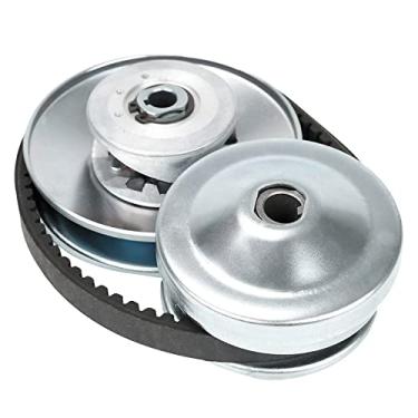 Imagem de BATONECO Kit de Embreagem Conversor de Torque Cvt de 3/4 "De Diâmetro Série 30, Embreagem Assimétrica de Driver de Diâmetro de 3/4" + Embreagem Acionada de 6" de Diâmetro de 5/8" + Correia de Transmis