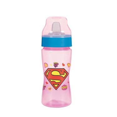 Imagem de Copo Transição Com Bico Flexível DC Super Girl 330ml - BABYGO