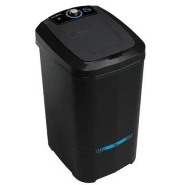 Imagem de Tanquinho Newmaq 16kg Semiautomático 400W Big Batedor, Preto, 220V