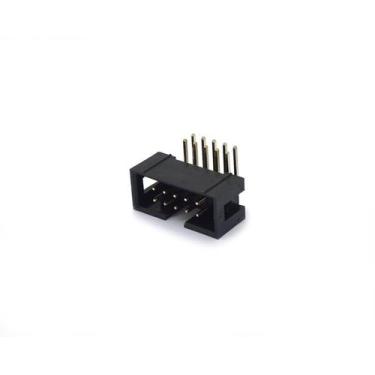 Imagem de Conector Header Perfil Baixo 90 103-10GRK - 10 Vias - Penzel - Multcom