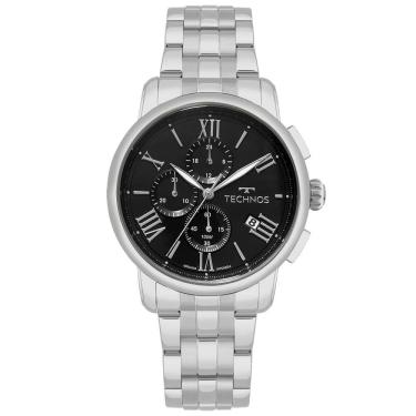 Imagem de Relógio Technos Masculino Grandtech Prata - Js15enw/1p