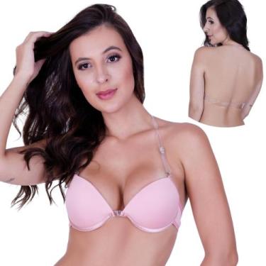 Imagem de Sutiã de Silicone Alça Removível Transparente Frente Única - c4 SILICO