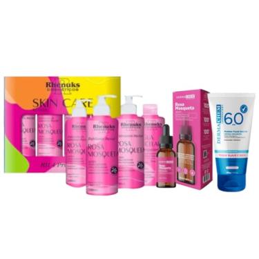 Imagem de Kit Skincare Rosa Mosqueta Ultra-hidratante + Sérum Clareador + Protetor Solar FPS60