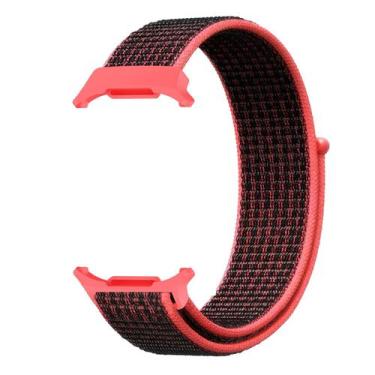 Imagem de Pulseira Poolsy Nylon Compatível Com Samsung Galaxy Watch Ultra 47mm, 
