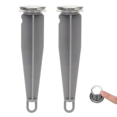 Imagem de PEUTIER Peças De Rolhas Pop-Up Para Pia Banheiro, Desentupidor Drenagem Cromado Substituição Com 4-7/8 Altura E 1-1/4 Diâmetro 1 Furo Montagem Vedação Junta Compatível Componentes Moen 88994