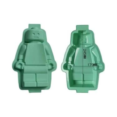 Imagem de Bandeja De Cubo De Gelo Robô Infantil, Faça Você Mesmo, Molde De Silic