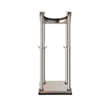 Imagem de WeiLaiKeQi Suporte para pia embutido, pernas de suporte ajustáveis, fácil de instalar, estrutura fixa de aço inoxidável resistente, 36cm a 46cm