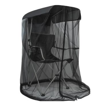 Imagem de Barraca para cadeira – Rede para mosca, de cadeira com abertura de zíper para caminhadas, pesca, mochilão, viagem, jardim, quintal, acampamento ao ar livre
