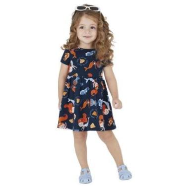Imagem de Vestido Infantil Verão Sereia - Malwee-Feminino