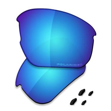 Imagem de SAUCER Lentes de reposição premium e protetores de nariz para óculos de sol Oakley Flak...