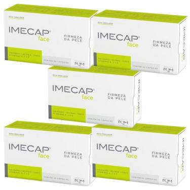 Imagem de Kit Imecap Face Com 5 Unidades De 60 Cápsulas Cada
