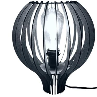 Imagem de Abajur Argos De Mesa Preta