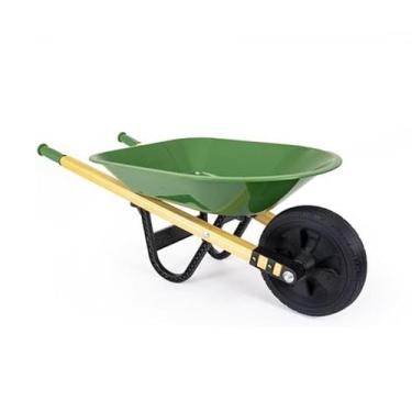 Imagem de Brinquedo Infantil Carrinho de Mão Carriola de Obras Verde - Poliplac