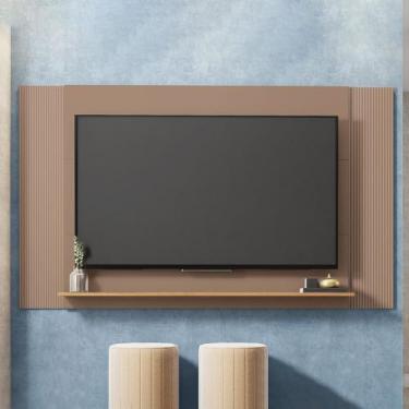 Imagem de Painel TV até 65 Pol Extensível 136-150-180cm Suspenso Visari Marrom/F