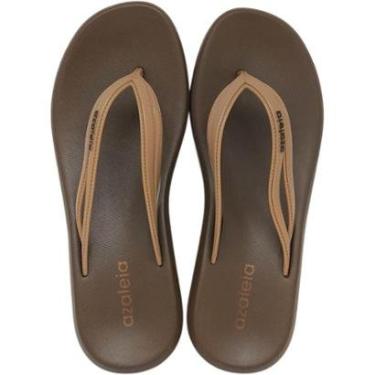 Imagem de Tamanco De Dedo Feminino Conforto Baixo Anabela Azaleia-Feminino