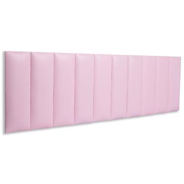 Imagem de Cabeceira Modulada Adesiva Estofada King - Kit 10 Placas