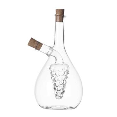 Imagem de MotiveTech Galheteiro de óleo E Vinagre, Dispensador de óleo de Cozinha, Vidro 2 em 1, Frascos de Condimentos, Utensílios de Cozinha, Garrafa de Molho de Soja