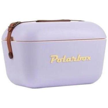 Imagem de Bolsa Térmica Polarbox 20L - Alça Couro - Cores Pastéis