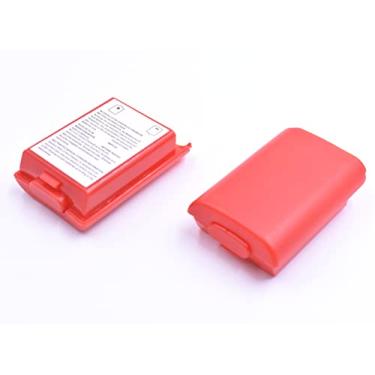 Imagem de Art&Beauty 2pcs Battery Cover For Microsoft Xbox 360 Wireless Controller (Red)