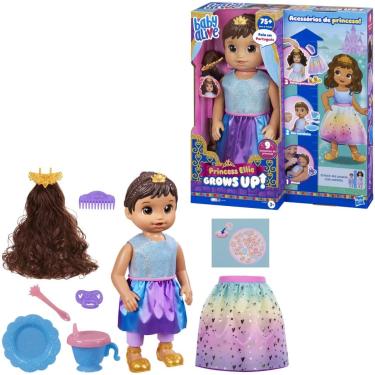 Imagem de Boneca - Baby Alive Princesa Ellie Grows UP - Morena HASBRO