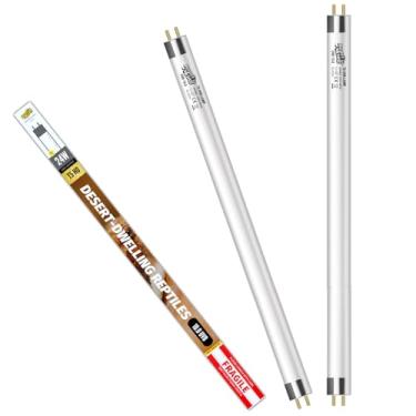 Imagem de Lâmpada de réptil T5 HO UVB – Alto rendimento 24W 10,0 UVB para répteis – Liner UVB Luz ideal para dragões barbudos, camaleões e tartarugas (lâmpada UVB10.0 T5 de 24 W)