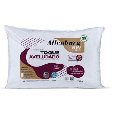 Imagem de Travesseiro Altenburg - TOQUE AVELUDADO, UN, Branco