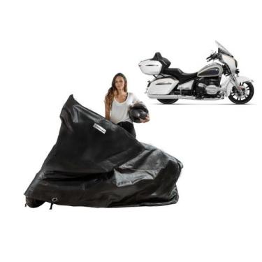 Imagem de Capa Protetora  Moto BMW R18 com Baú - Kahawai, Preto