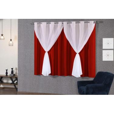 Imagem de cortina corta luz cortina blackout 2,80x1,60m cortina pvc plastico vói