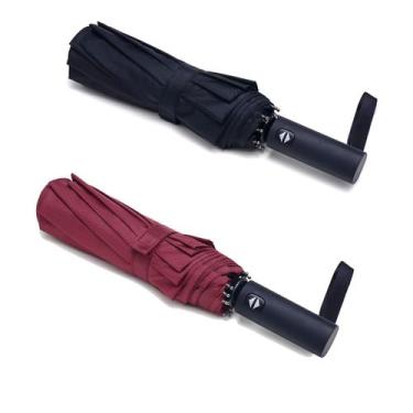 Imagem de Guarda-chuva de viagem PFFY Windproof Auto Open/Close 8 costelas x2 pr