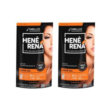 Imagem de Hene Rena 180G Preto Cafe - Kit Com 2Un - Embelleze