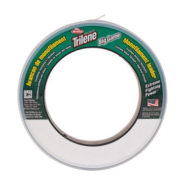 Imagem de Berkley® Trilene® Big Game™ Mono Leaders, 50 m, teste de libra 60, transparente