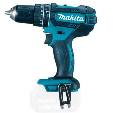 Imagem de Parafusadeira / Furadeira de Impacto à Bateria 18V Makita DHP482Z