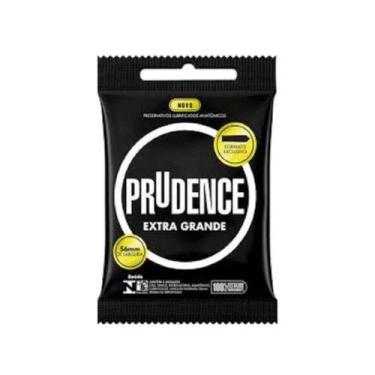 Imagem de Preservativo Camisinha Extra Grande 56 mm Prudence Com 3 Unidades