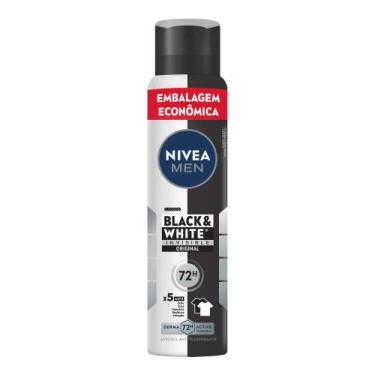 Imagem de Desodorante Aerosol Nivea Men Invisible Black & White 200ml, 1, 200ml