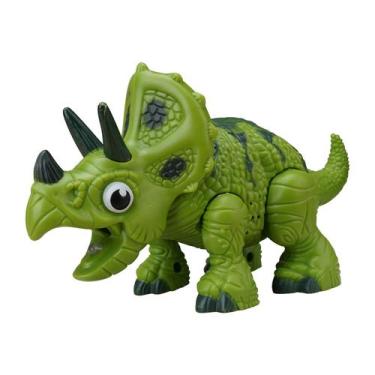 Imagem de Brinquedo de dinossauro infantil com luz e será chamado de brinquedo d