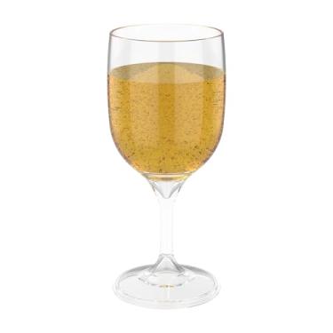 Imagem de Taça de vinho dobrável transparente à prova de choque copo de champanhe dobrável fácil de transportar para festa piquenique