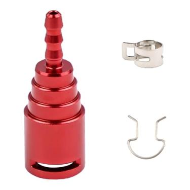 Imagem de Conector de linha de retorno do filtro de combustível de liga de alumínio compatível com Ford 6.7L Powerstroke Diesel 2017 2018 2019 2020 peça de reposição HC3Z-9A564-A