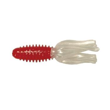 Imagem de Big Bite Baits Tubo de laje de 4,4 cm/vermelho/pérola (pacote com 100)
