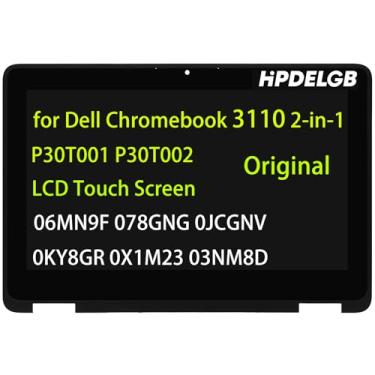 Imagem de HPDELGB Substituição para Dell Chromebook 3110 2 em 1 HD 1366 x 768 LCD Touch Screen Display Digitalizador Montagem Bisel
