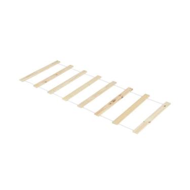 Imagem de Kit Estrado para Cama Infantil com Escorregador Casatema Branco