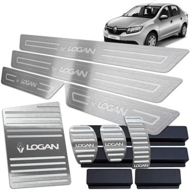 Imagem de Descanso Pedaleira Soleira Logan 2014 A 2019 Prata BR Manual