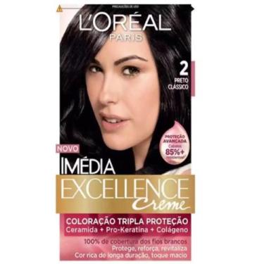 Imagem de Coloração Imedia 20 Preto Classico Loreal