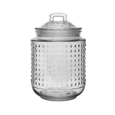 Imagem de Pote Hermético Poá de Vidro 650ml - Lyor