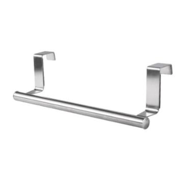 Imagem de Suporte barra toalha banheiro armário cozinha cabide