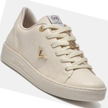 Imagem de Tenis Via Marte 020-012-01 Feminino, Bege, 37
