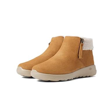 Imagem de Skechers Bota feminina em movimento Joy - Happily CozyMid Calf Boot, Castanho, 34